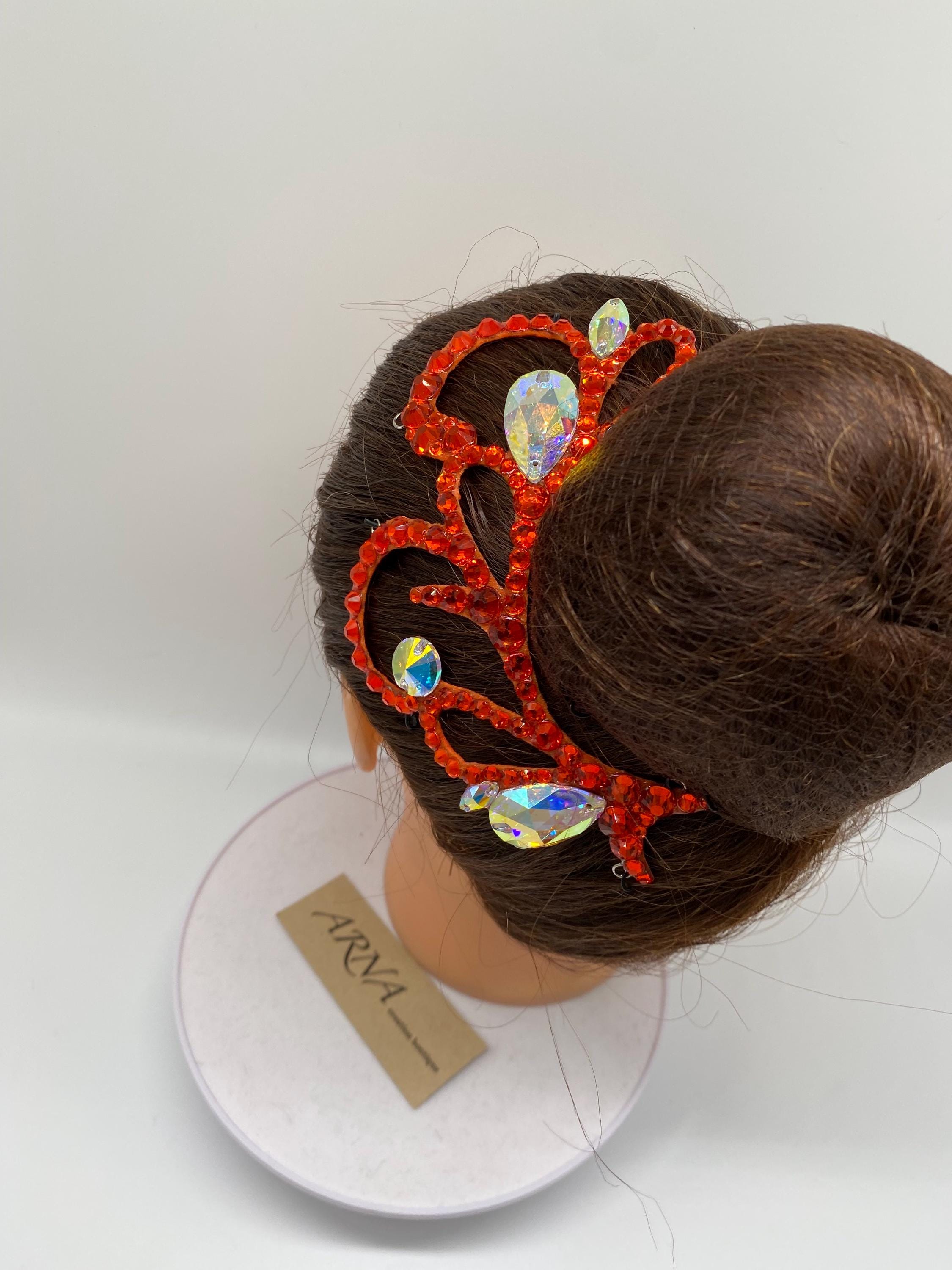 Ballroom Rhinestones Decorative Hairpiece. Dance Jewelry  display picture 2
