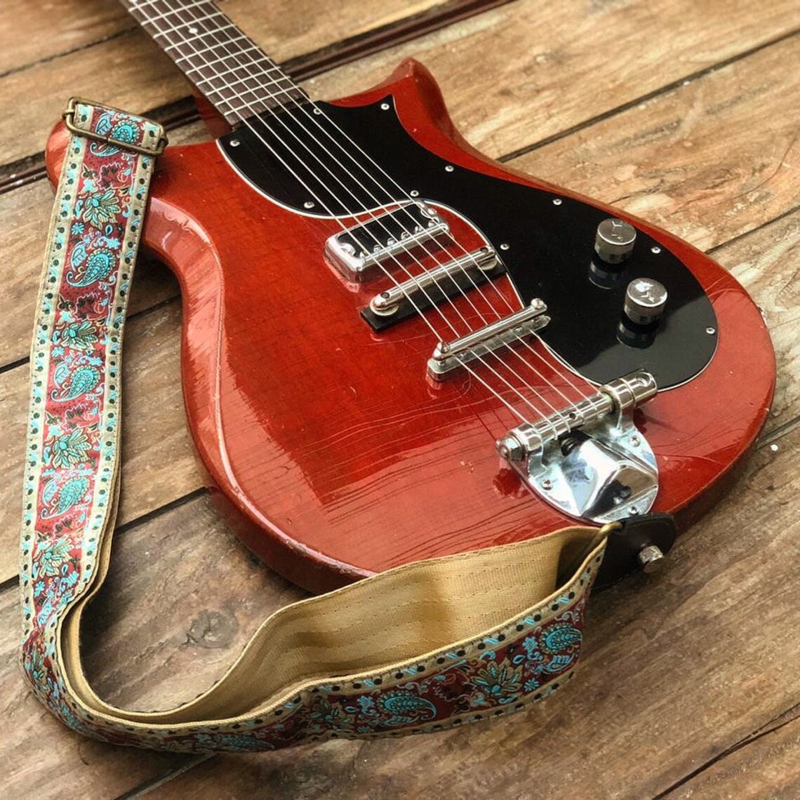 New Limited Edition Hipstrap Goa Hendrix Vintage/hippie Guitar - Etsy