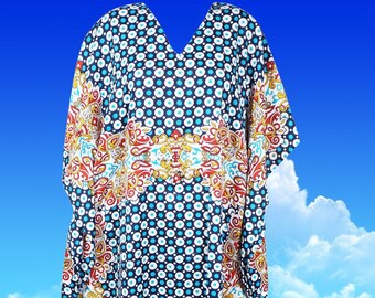 Kaftan Dress, Maxi Dress, Plus Size Clothing, Women Caftan, Blue Dress, Plus Size Kaftan, Beach Cover Up, L-2XL