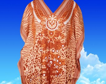 Russet Kaftan Maxi Dress, RIMZIM Boho Maxi, Resort wear, Beach Kaftan, Maxi Caftan, Handmade Kaftan L-2XL