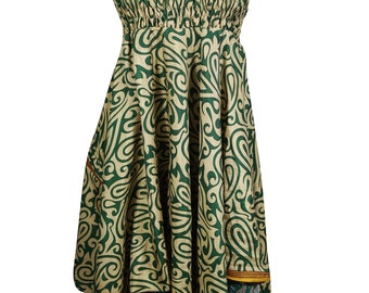 Beach Breeze Halter Dress Handkerchief Hem Summer Fashion Boho Style Sundress