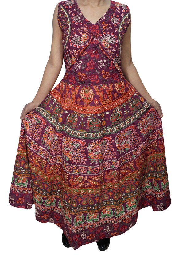 cotton maxi sundress