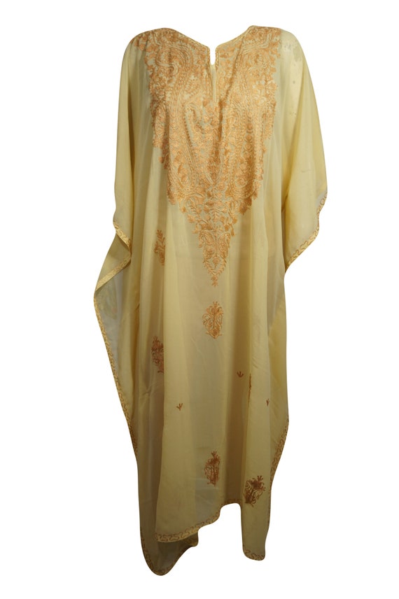 kashmiri kaftan dress