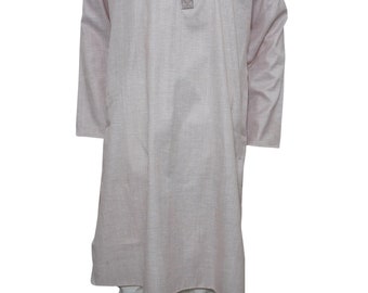 Men's Kurta Pajama Set Solid Indian Style Wedding Wear Traditional style XL