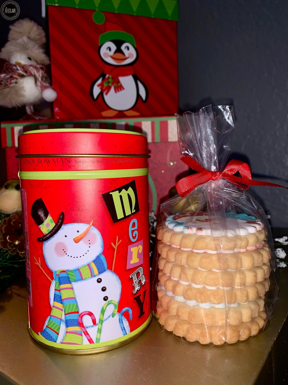Christmas cookies box of 6 | Etsy