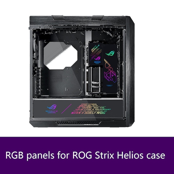 customized RGB panels for ROG STRIX Helios case decorative backplates