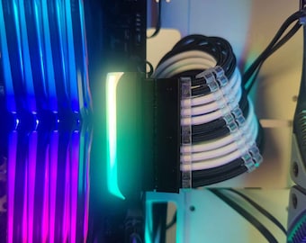 ARGB version light 24p ATX right angle 90 degree adapter argb sync