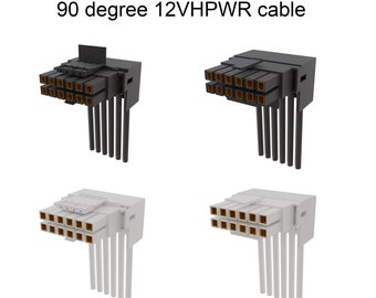 dreambigbyray 90 degreed 12VHPWR 12+4p cable 4090 4080 16pin power cable