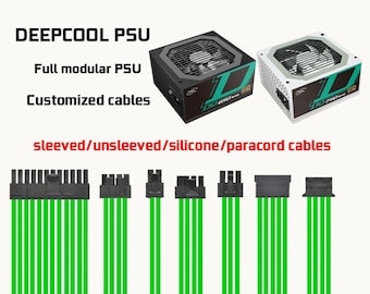 Dreambigbyraymod custom psu modular cables for deepcool psu DQ650-M 750