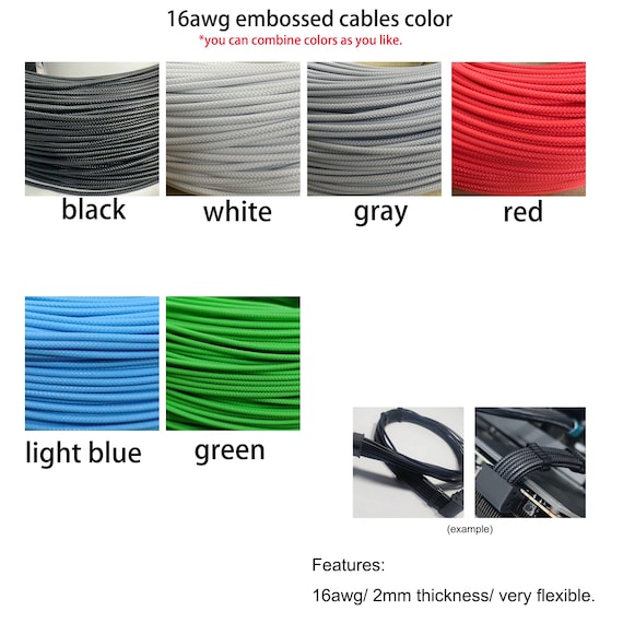 Customized Psu Cables for FSP Dagger Pro Hydro Ge Itx Psu