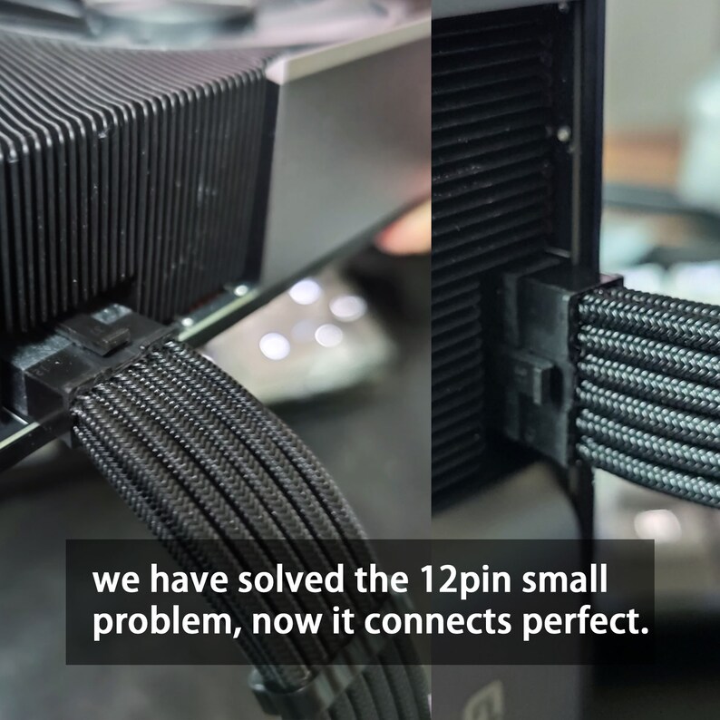 customized unsleeved sleeved silicone dual 8pin to 12pin image 3