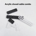 acrylic closed pre-installed sleeved cables combs psu cables management
