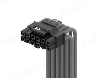 dreambigbyray customized nvidia 12+4p to 3x8p 2x8p cable 3090Ti 4090 power cable 16pin 600W