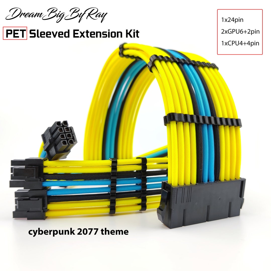 Kit personalizado de cables de extensión para mascotas con manga