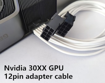 dreambigbyray custom Nvdia 30xx GPU 12p to PCIE8p converter  adapter extension cables