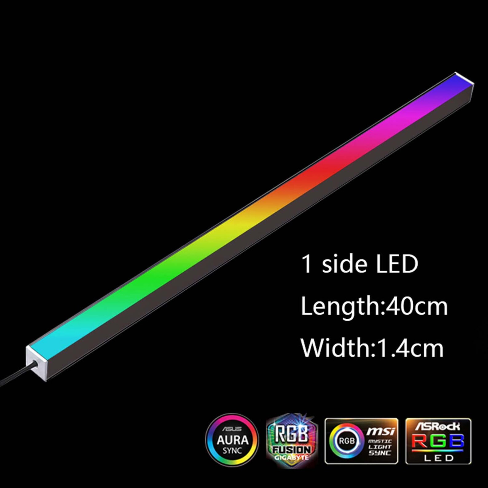 Customized Length ARGB Led Strip Computer Desktop Home Etsy UK