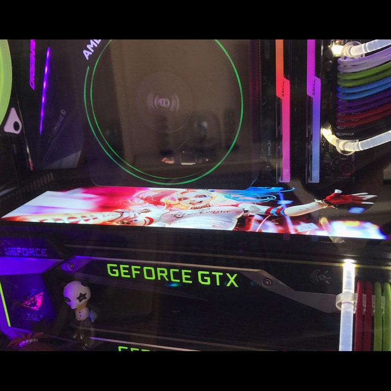 Custom Light RGB GPU Backplate Graphics Card Decoration Board Etsy