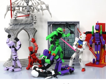 customized DIY 3D print action figures EVA Gundam toy models figure dummy 13