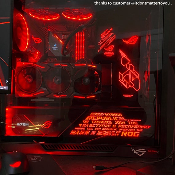 Asus ROG Strix Helios EVA Edition Gaming Computer Case 