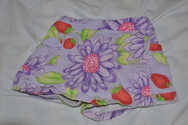 Skort with pockets