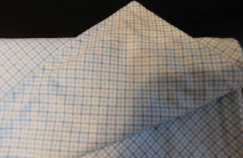 Flannel Reversible Baby Blanket 32 by 32