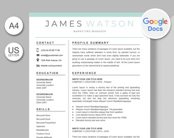 Google Docs Resume Template Google Docs Resume Template Instant