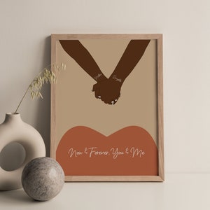 IMPRESIONES Físicas - Tarjeta del Día de las Madres Inglishte, Mamá, Tarjeta del Día de la Madre Latina, Tarjeta del Día de la Madre Negra, Regalo del Día de la Madre, Sombras de la Piel, Marrón
