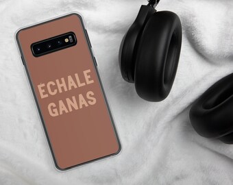 SAMSUNG CASE - Echale Ganas, Latina Prints, Spanish, Latinx, Boho Room Decor, Quotes, Latinx, Earth Tone, Latinx Home Decor, Gallery