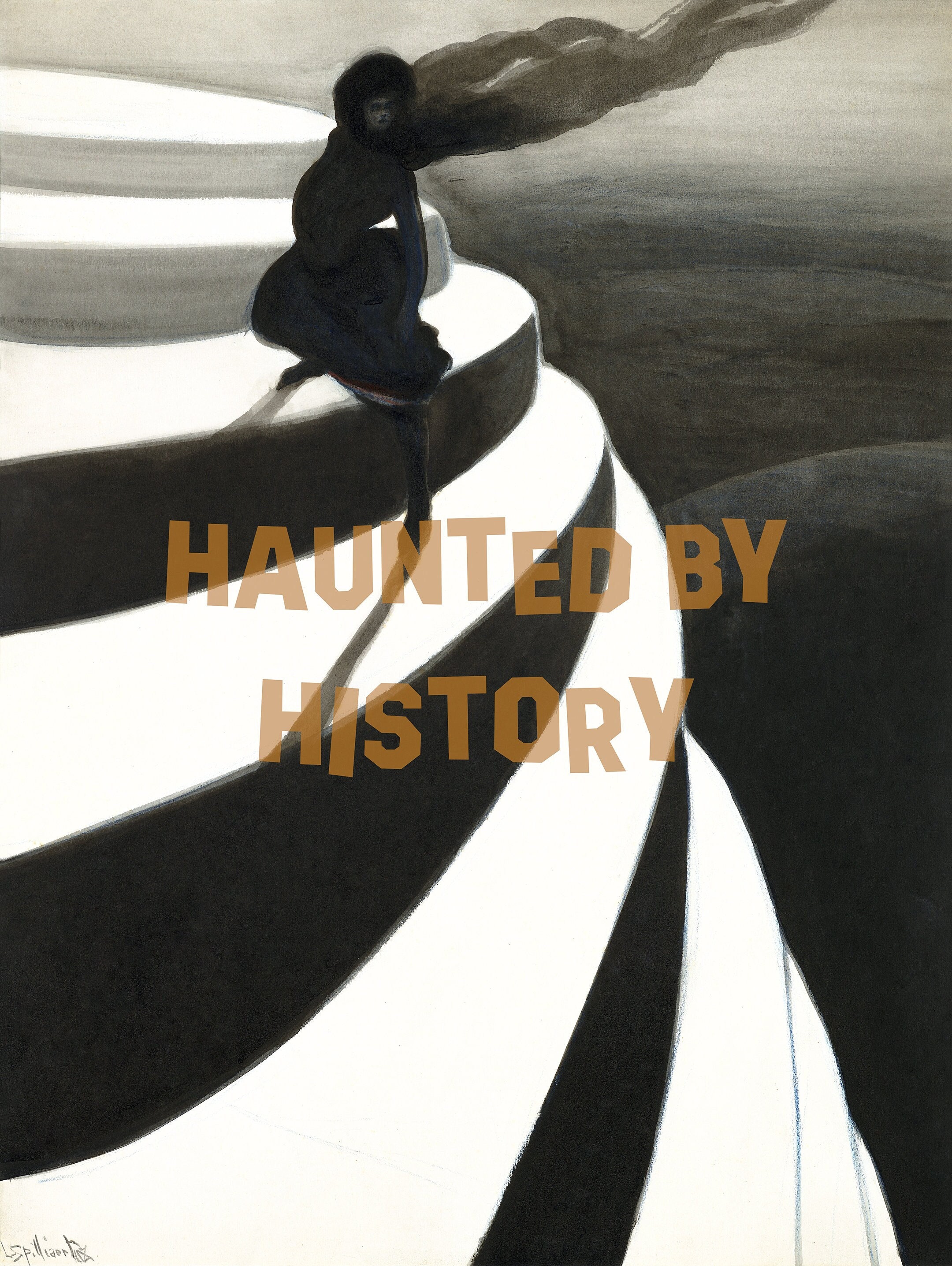 Vertigio (1908) Poster - Léon Spilliaert, Surreal, Steps