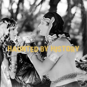 Leatrice Joy Poster - Egyptian lovers - Silent Film - Silent Movie - Love and Romance - Hollywood Vamp - Romantic couple - timeless romantic