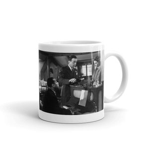 Casablanca Coffee Mug - Humphrey Bogart and Ingrid Bergman &quot;Here&#39;s Looking at You, Kid.&quot;