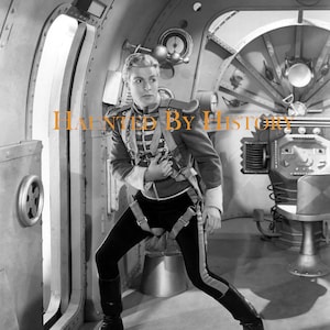 Buster Crabbe - Flash Gordon Matte Poster - Sci-fi - movie serial - Old Hollywood - Various Sizes
