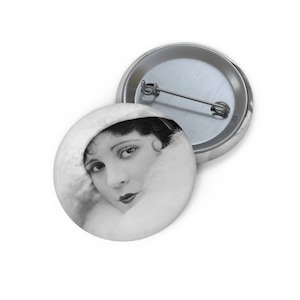 Olive Borden Pin Buttons