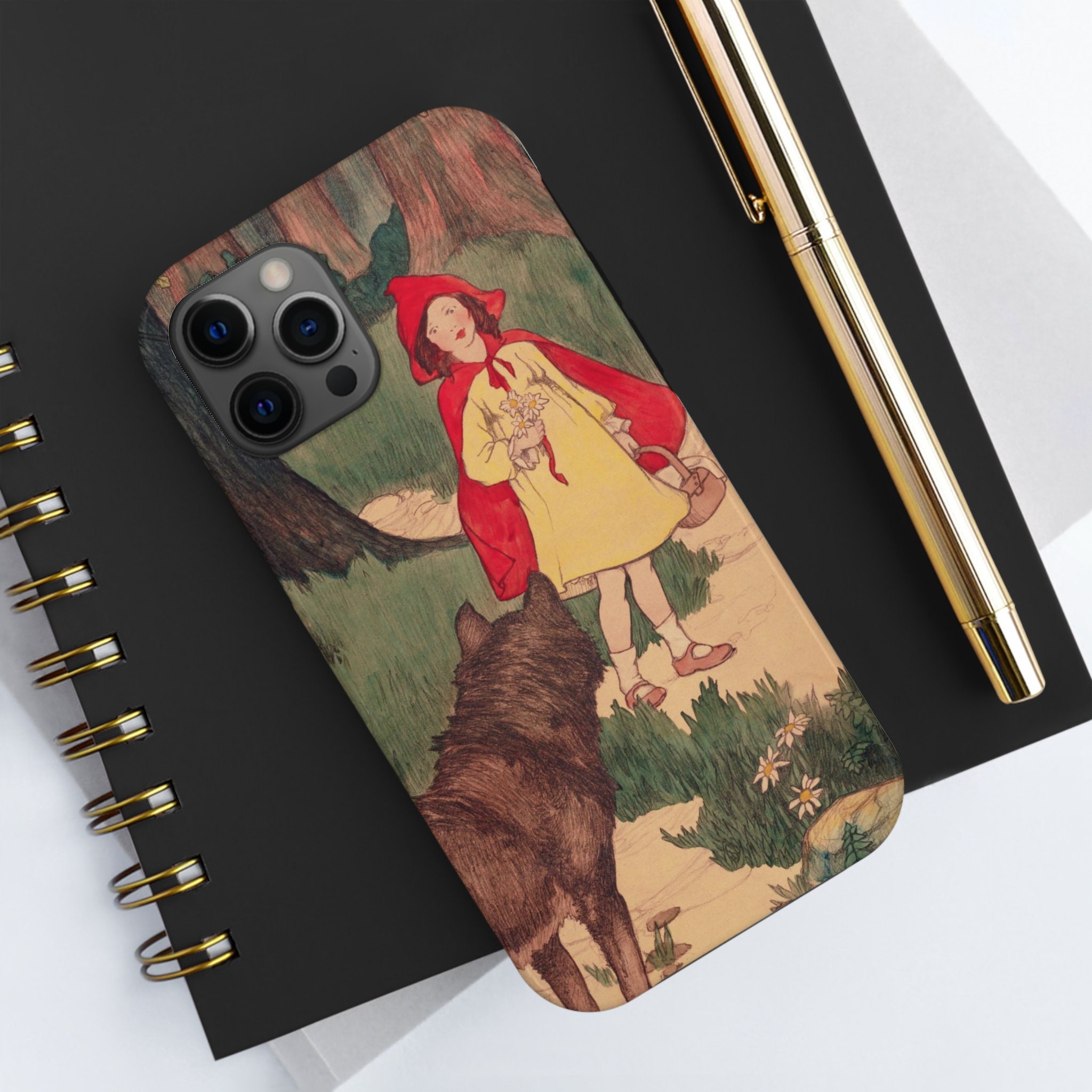 little) Red (riding) Hood iPhone Case for Sale by tattletail