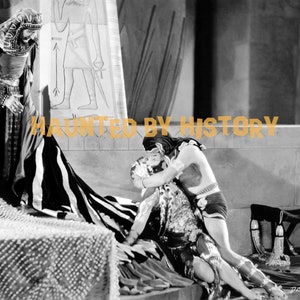 Kissing Egyptians Silent Film Poster: 1920s Hollywood Romance