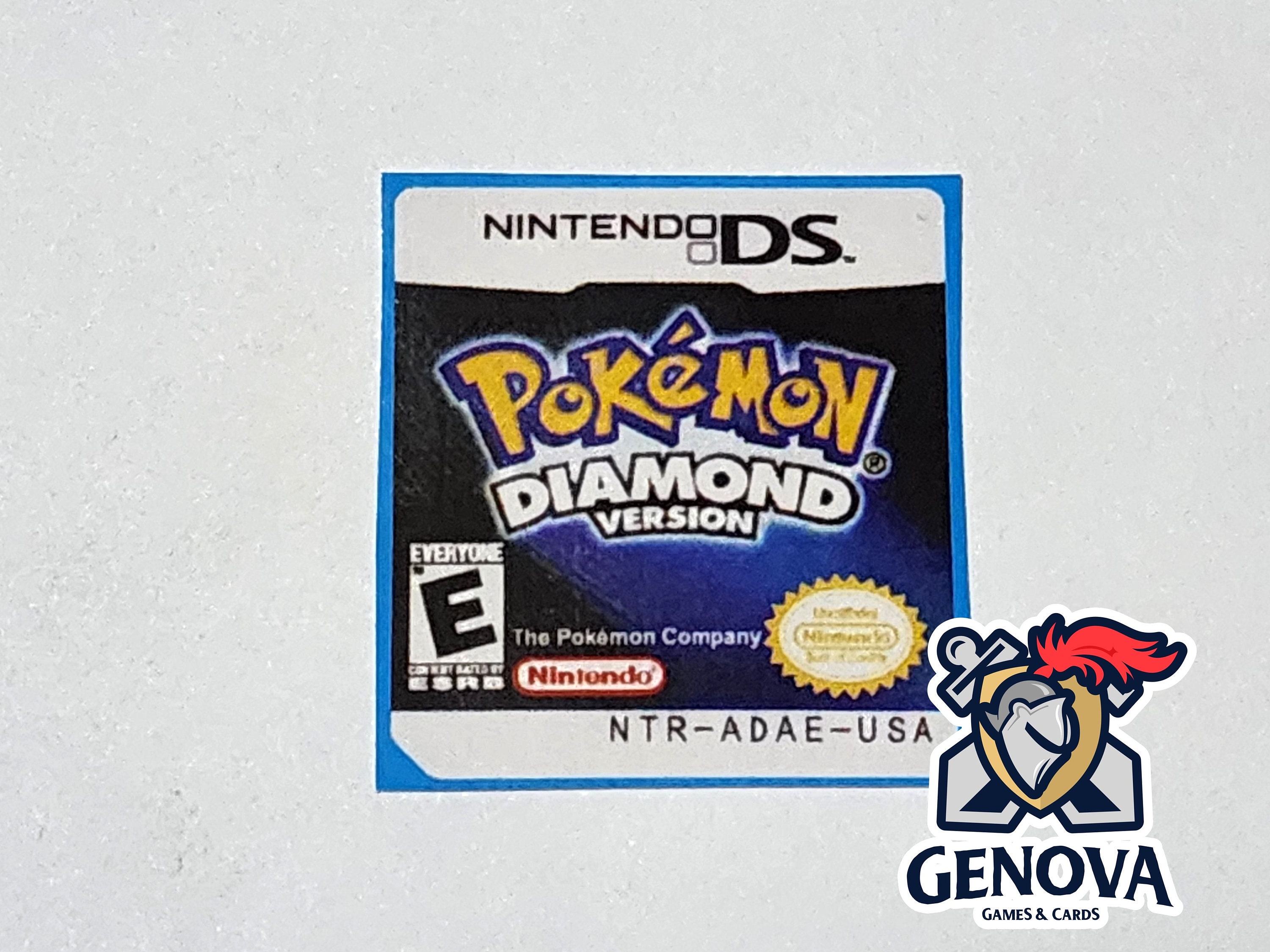 Pokemon Diamond Version Nintendo DS Replacement Game Label Sticker Precut - Etsy Pokemon Diamond Version Nintendo DS Replacement Game Label Sticker Precut - Etsy