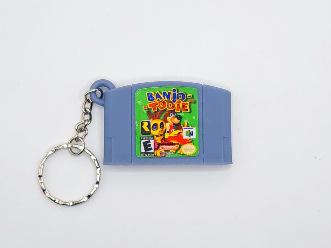 N64 Banjo-tooie 3D Printed Cartridge Keychain Nintendo 64 - Etsy