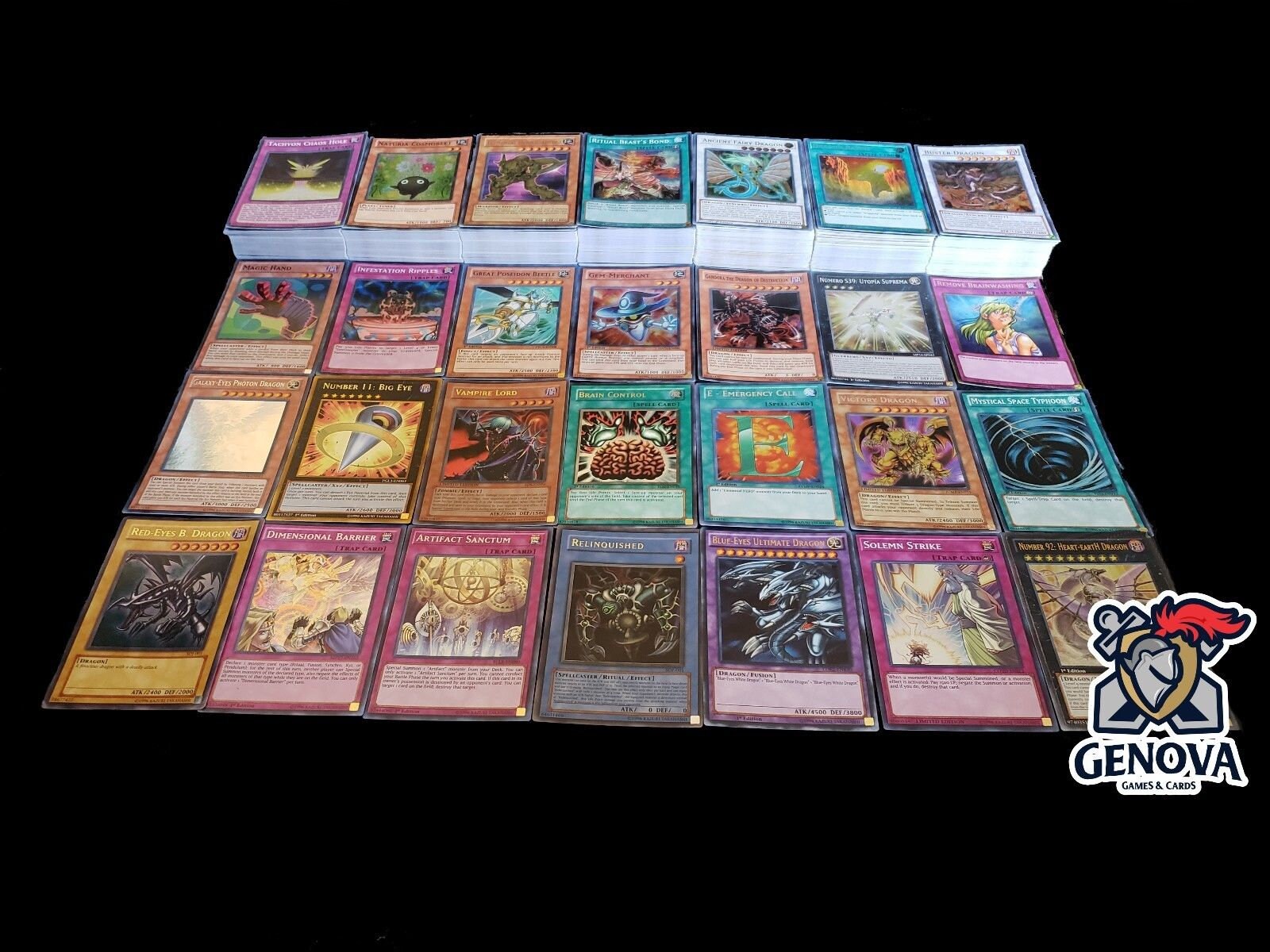 Yu-Gi-Oh! Bulk Card Lot – 100+ Mixed Sets, Foils, Holographics, Rares – Lightly Played