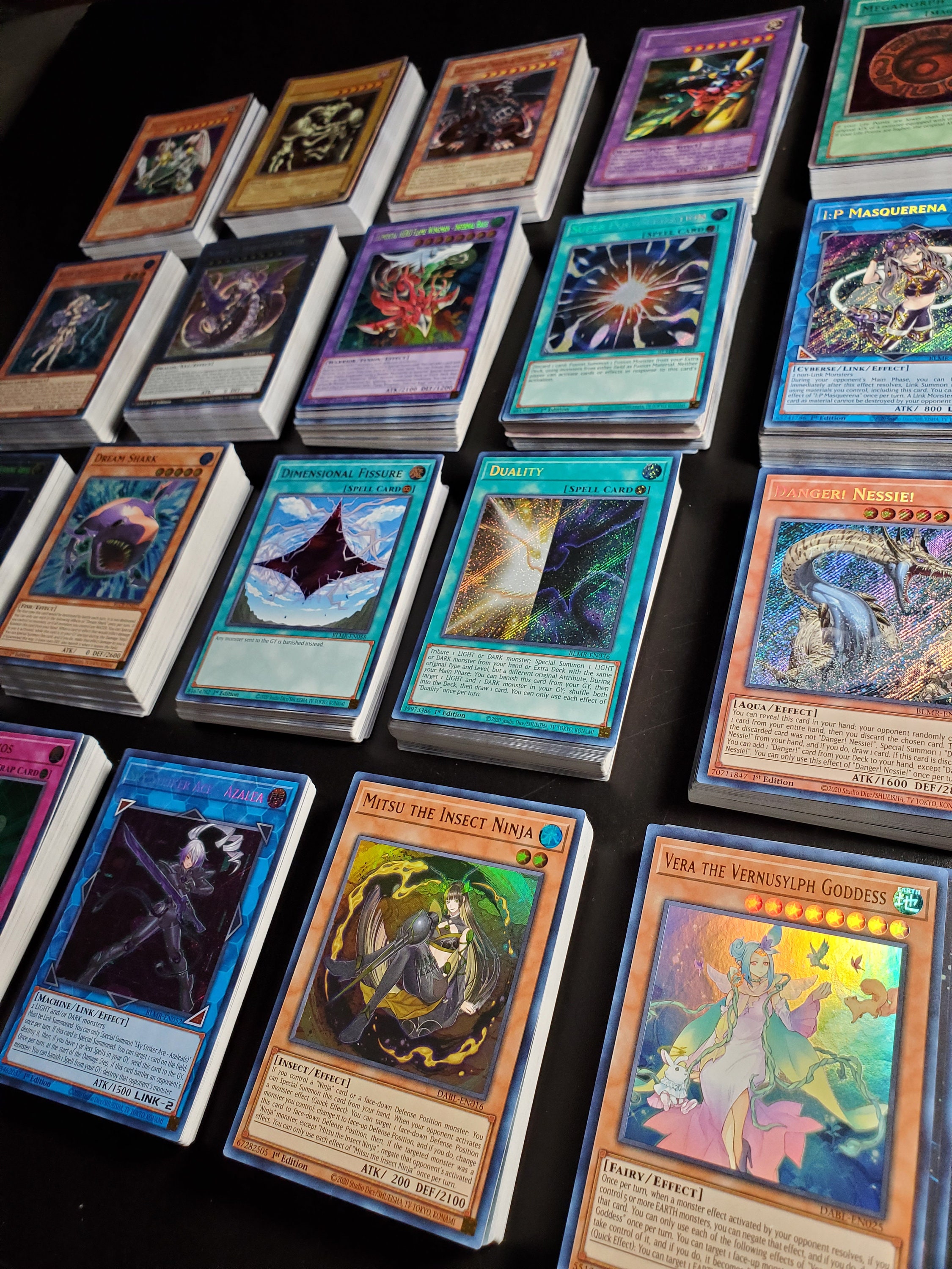 Yugioh 50 Card Holographic Foil Collection Lot Super, Ultra