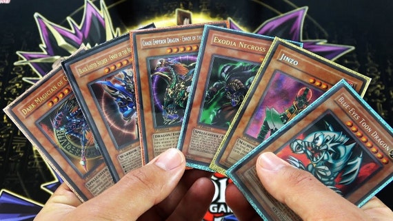 100+ Yu-Gi-Oh Card Bundle With Deck Box - Includes Commons, Foils & Rare Cards For Collectors & Players