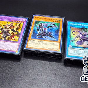 Deck YuGiOh Ninja, Grão Mestre Hanzo, Mitsu, Meizen, Pronto para Jogar!