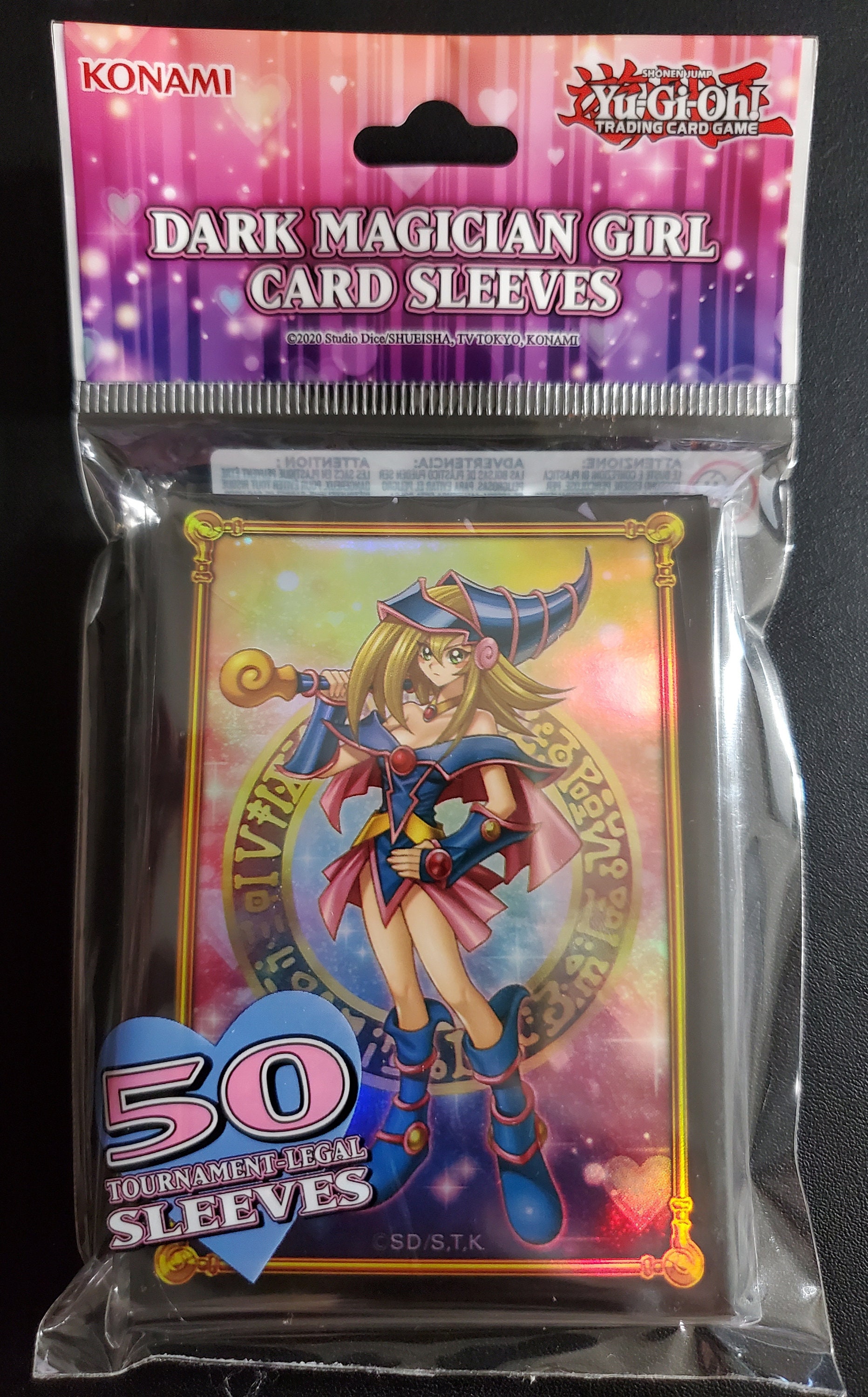 Yu-gi-oh Dark Magician Card Sleeves — Toy Kingdom