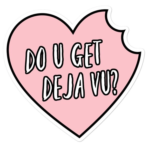 Do You Get Deja Vu Olivia Rodrigo Sticker Music | Etsy