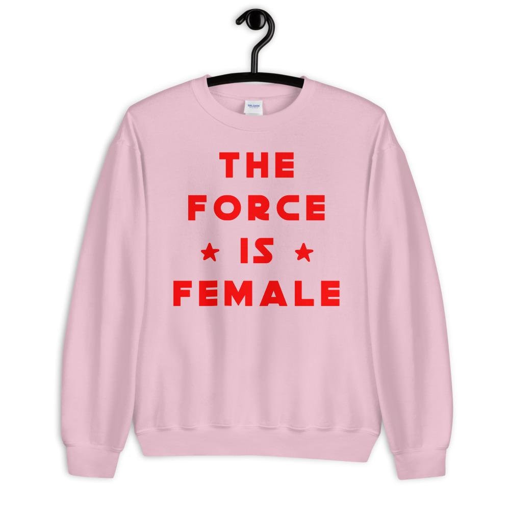 the force is female nike shirt