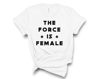 the force is female shirt nike