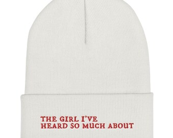 Kylo Rey Forest Quote Beanie, reylo au, Adam Driver, ren, Ben Solo, the force awakens, sequels, ben solo's sweater, lightsaber, daisy Ridley