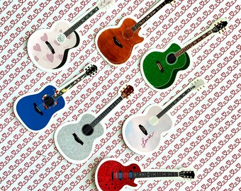Guitar Stickers Etsy