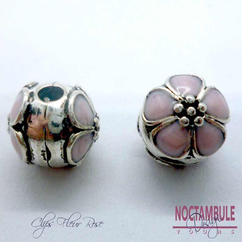 1 Or 2 Pandora Style Clip Apple Blossom Pale Pink Compatible Etsy 1 Or 2 Pandora Style Clip Apple Blossom Pale Pink Compatible Etsy