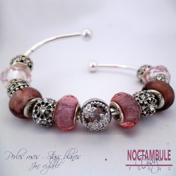 perle pandora rose pale perle pandora rose pale