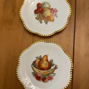 Two Epiag Royal Czechoslovakia Plates 7”